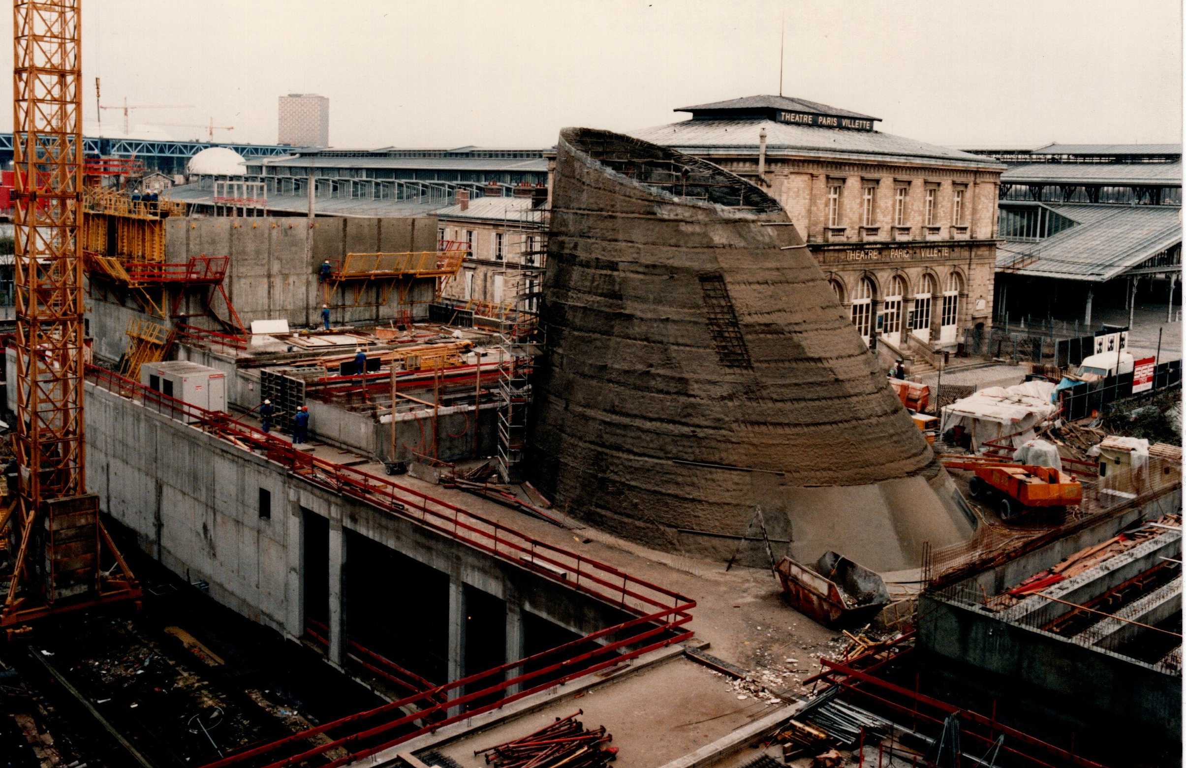 Construction du bâtiment