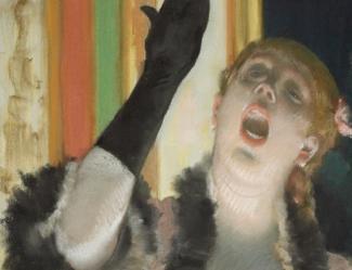 Edgar Degas, Chanteuse au gant (1878)